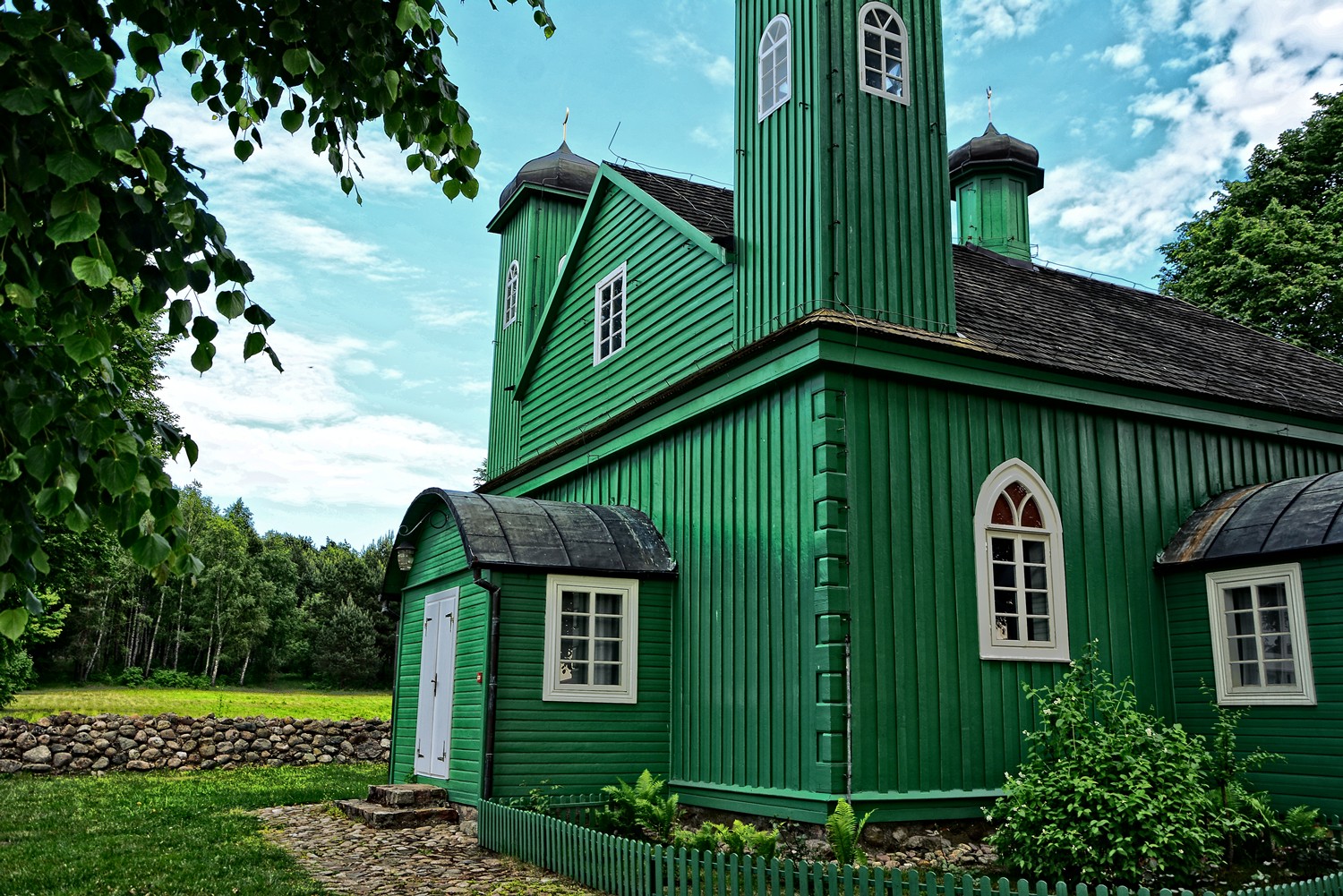 kruszyniany mosque green mosque in poland