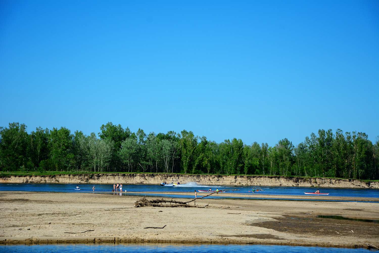 Kayaking near Warsaw Kayaking on wisla vistula