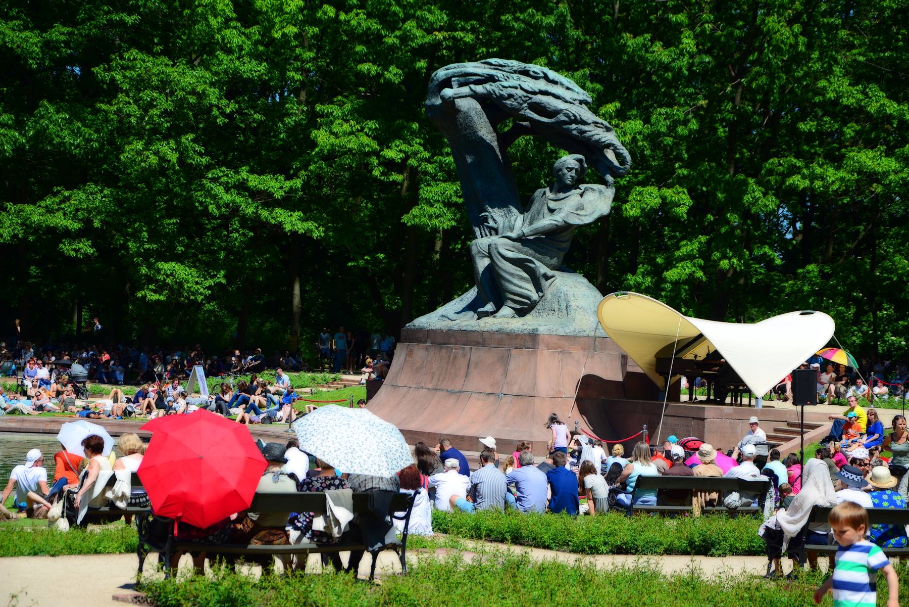 chopin concert royal gardens lazienki