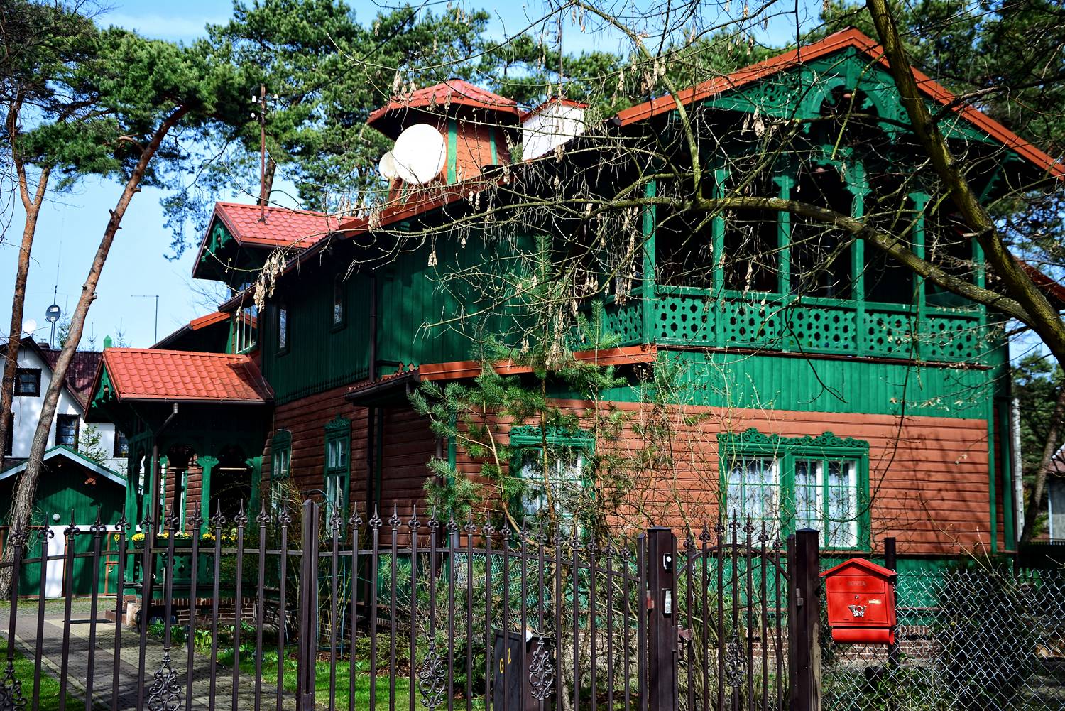 swidermajer otwock jozefów wooden architecture warsaw