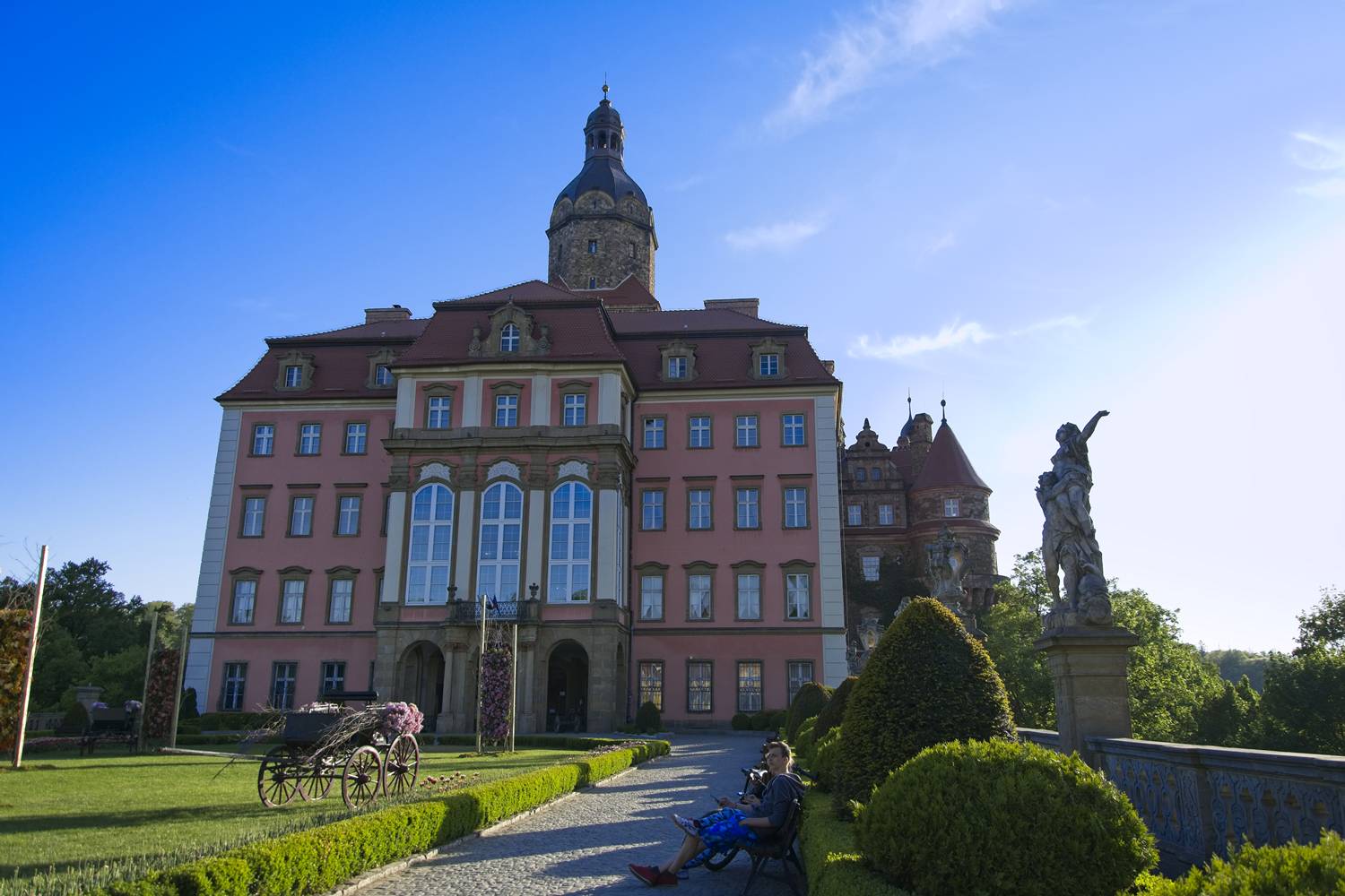 Castle Ksiaz in Walbrzych