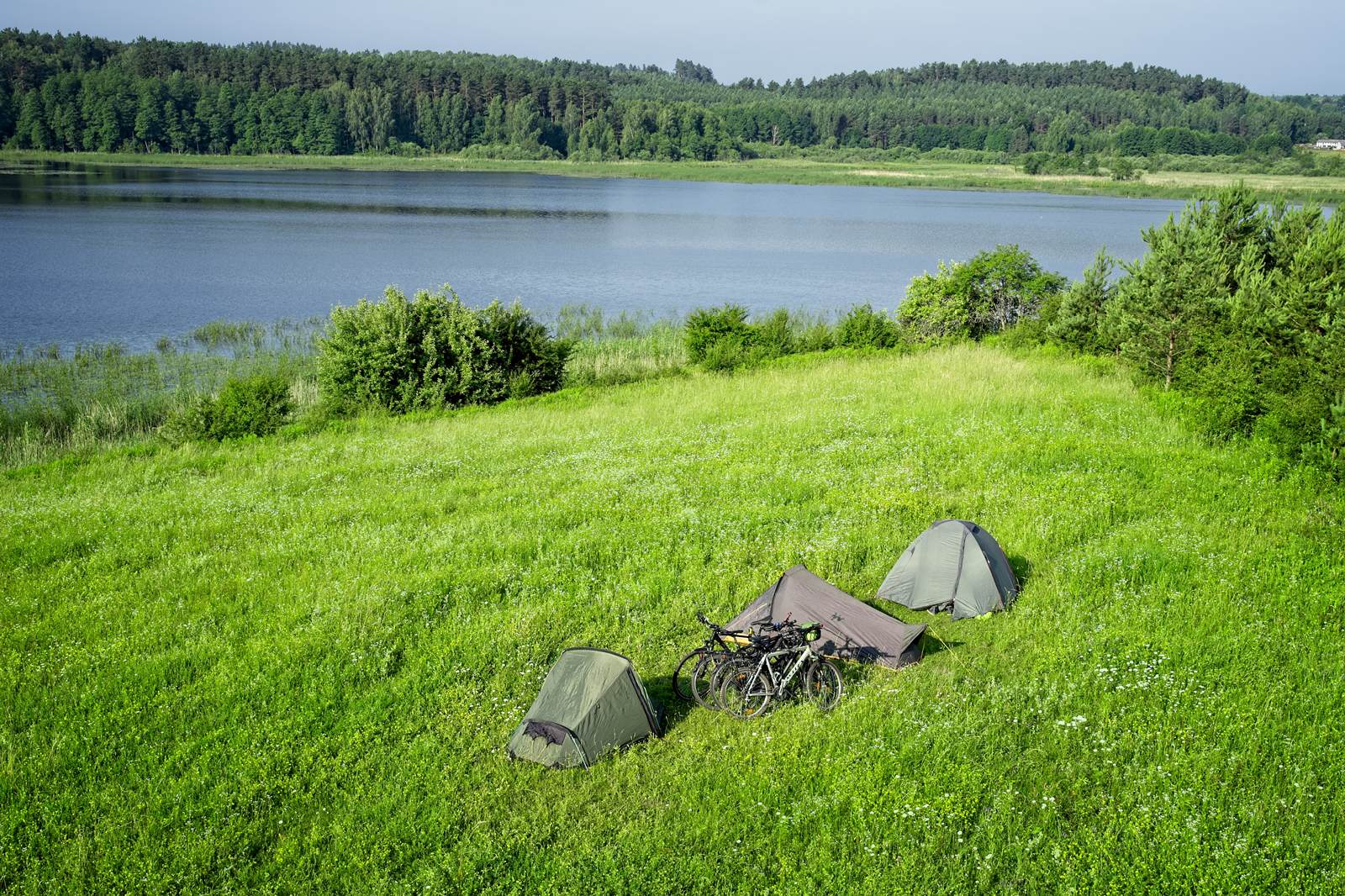 camping in mazury camping in wild poland