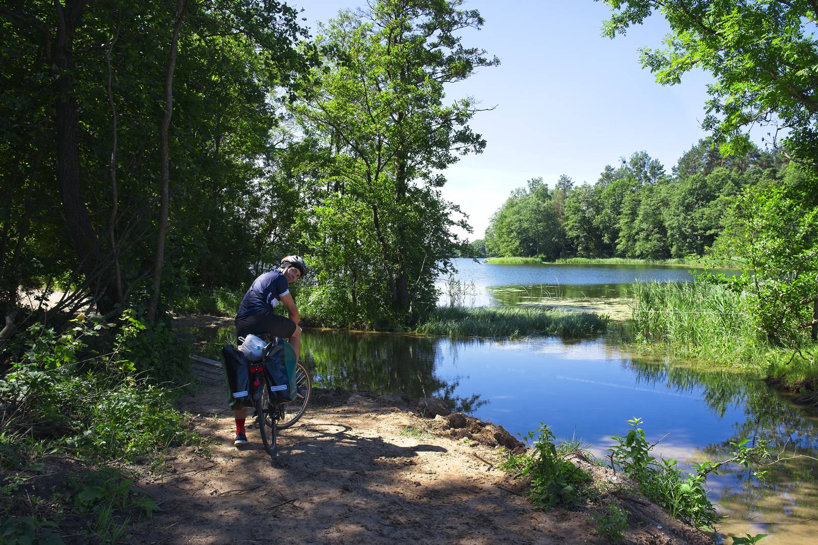 Biking in Mazury and Warmia